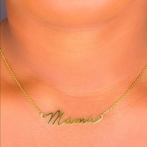 Mama Keepsake Necklace Gold Mother’s Day Wife Mom